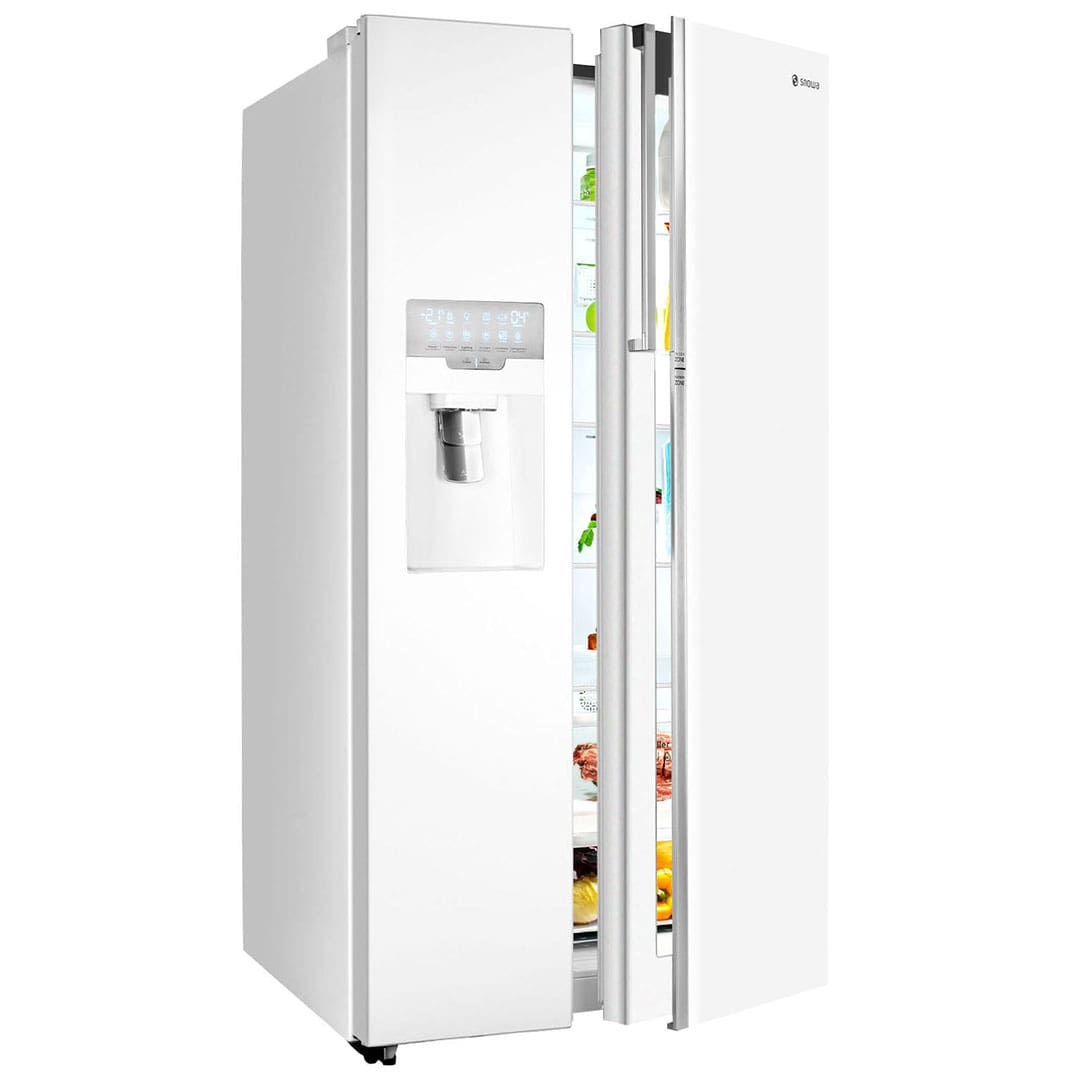 یخچال و فریزر ساید بای ساید گالری اسنوا مدل SN8-3323GW